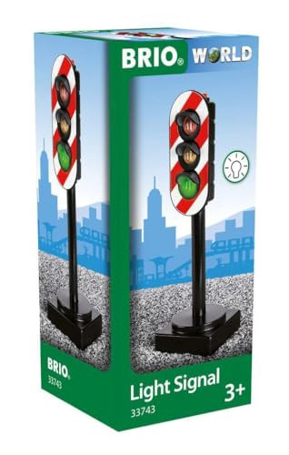 Accessoires circuits et véhicules Brio Feux Tricolores Lumineux World 33743