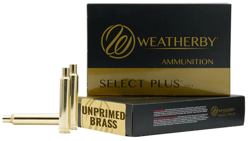 Weatherby BRASS257 257 Wthby Mag Unprimed Rifle Brass Cases 20/Box