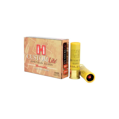 Hornady 20 Gauge Shotgun Ammo Custom Lite Hunting FTX Slug 2.75 in 9/16 oz Slug
