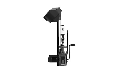 Frankford Arsenal X-10 Progressing Reloading Press, Steel, Swappable 10 Station Tool Head, Gray, Includes Case Actuated Powder Measure and Integrated LED Light 1178469