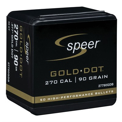 270 Cal 0.270" Gold Dot Rifle Projectiles