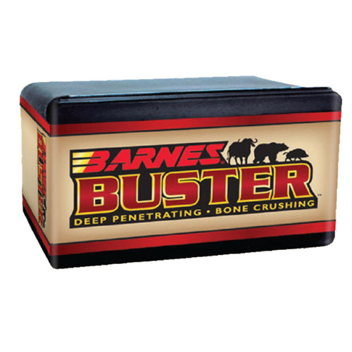 Barnes Buster .500 S&W Magnum .500" 400 Grain FNFB Bullets 50-Count