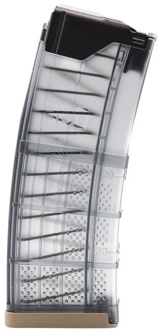 Lancer 428001 L5AWM Smoke Detachable 30rd 300 Blackout for AR-15