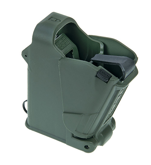 Maglula UP60DG Dark Green UpLULA Speed Loader – 9mm Luger to .45 ACP Pistol Mags