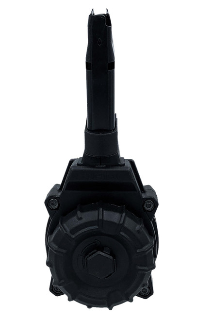 ProMag DRMA107 30rd Drum 380 ACP Fits Sig Sauer P365 Black DuPont Zytel Polymer