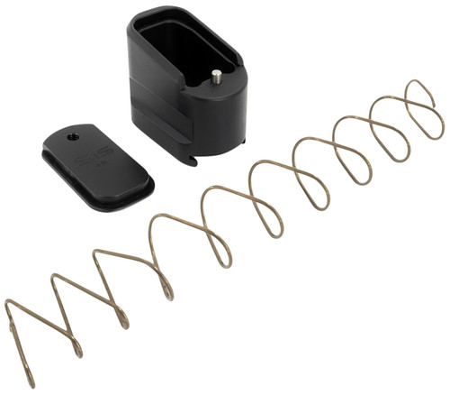 Shield Arms SAS15ME5BLK Magazine Extension 5rd Compatible w/ Shield Arms S15 Magazine, Black Anodized Aluminum