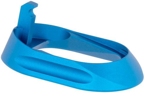 Walther Arms 2836319 Flared Magwell for Walther PPQ w/Steel or Polymer Frame Blue Machined Aluminum