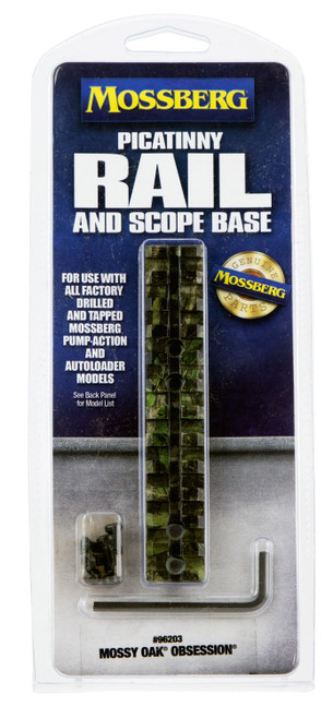 Mossberg 96203 Picatinny Rail/Scope Mount Mossy Oak Obsession