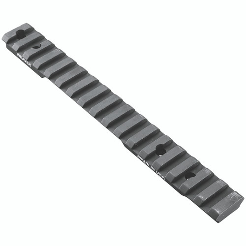 Weaver Mounts 99475 Multi-Slot Base Extended Black Anodized Aluminum Fits Mossberg Patriot Short Action
