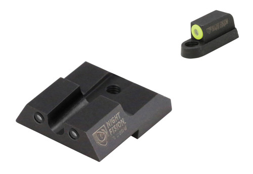 Night Fision CZU076007YGZG CZ P-07/P-09 Night Sights Yellow Outline Front & Black Outline Rear