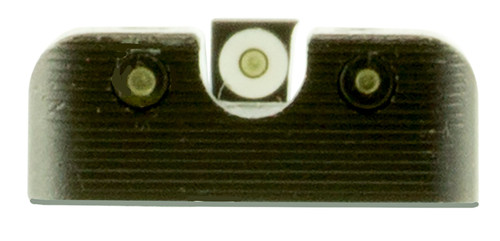 TruGlo TG231H1W Tritium Pro Black | Green Tritium White Outline Front Sight Green Tritium Rear Sight