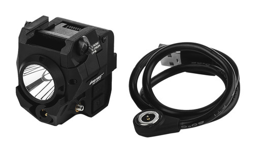 iProtec 6751 RM185LSG Rechargeable 185LM Firearm Light Green Laser Black