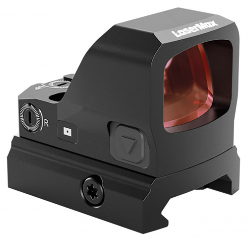 LaserMax LMMRDS Micro Red Dot Sight Matte Black 1 x 0.83" x 0.65" 3 MOA Red Dot