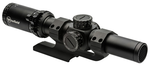 Firefield FF13070K RapidStrike 1-6x24mm Matte Black Scope Kit with Circle Dot Reticle and Throw Lever