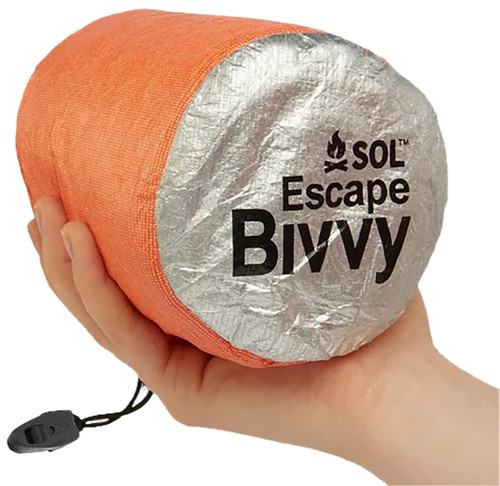 Adventure Medical Kits SOL Escape Bivvy with Waterproof Seams and Moisture Escape - Orange