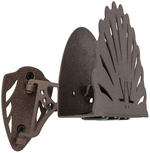Allen 7238 EZ Mount Turkey Fan Display Wall Mount Turkey Brown Steel Includes Mounting Hardware 026509075189