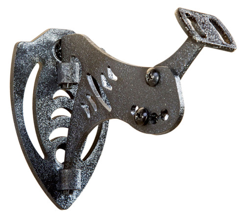 Skullhooker SKHBBASSYBLK Bone Bracket Small/Mid-Size Game Black Steel