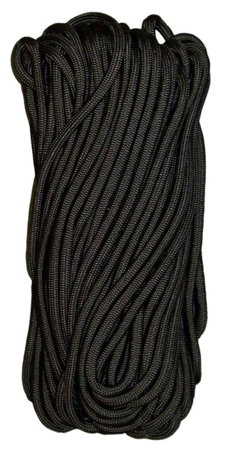 Tacshield 03000 550 Cord Black Paracord 50' Long