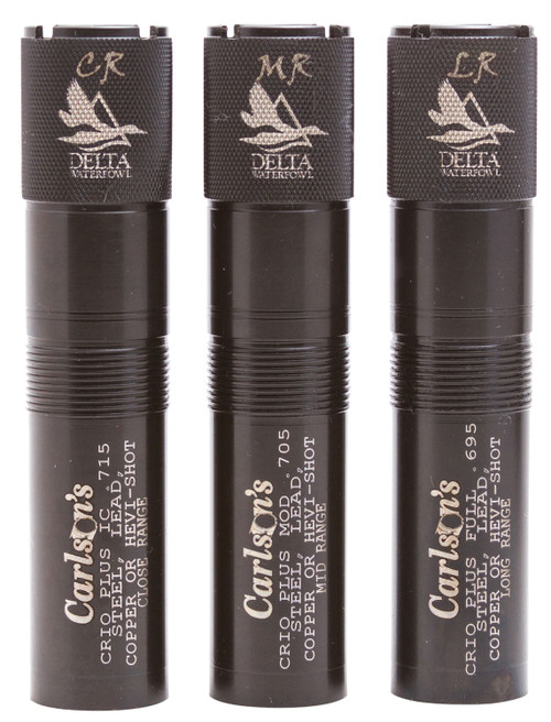 Carlson's Choke Tubes 07579 Delta Waterfowl Benelli Crio Plus 12 Gauge Mid/Long/Close Range 17-4 Stainless Steel