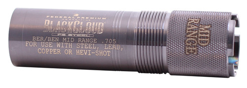 Carlson's Choke Tubes 09002 Black Cloud Beretta/Benelli Mobil 12 Gauge Mid-Range Steel Titanium Coated