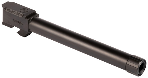 SilencerCo AC860 Threaded Barrel 5.80" 9mm Luger, Black Nitride Stainless Steel, Fits Glock 34 Gen 1-4