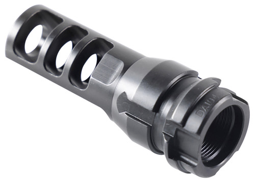 Dead Air DA102 KeyMount Muzzle Brake 5/8"-24 tpi 2.60" Black Steel