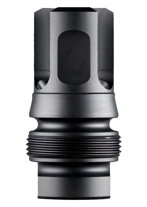 Dead Air DA129 Xeno 3-Prong Flash Hider Black Nitride 4140 HT Alloy Steel 1/2"x28 Threads 1.96" OAL 9mm