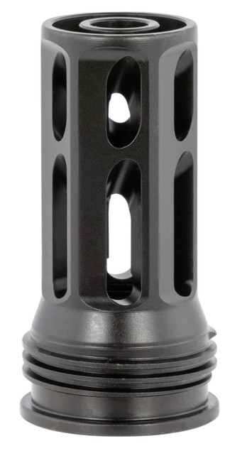 Huxwrx 1799 Black QD 762 Flash Hider 5/8"-24 TPI 1.20" Diameter 30 Cal AR-Platform