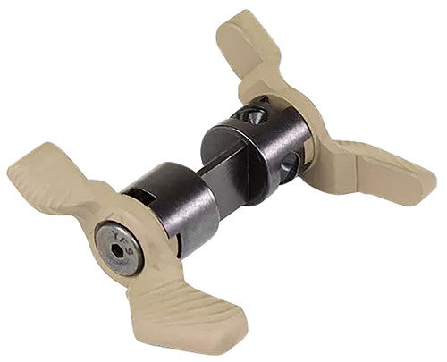 Odin Works ACCAMSFDE AR-15 Ambi Modular Safety Selector FDE Configurable 90/45 Degree