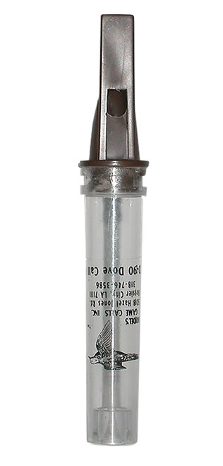 Haydel's D90 Open Call - Mourning Dove Coo Locator & Attractor, Clear Acrylic