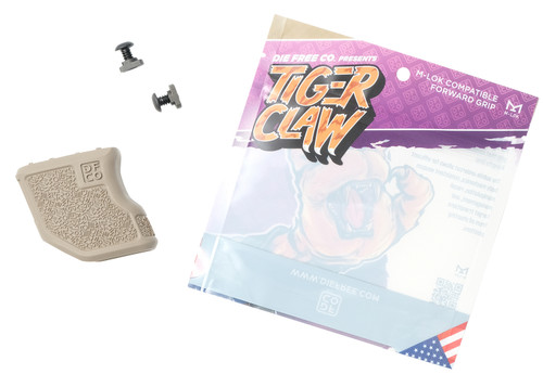 Die Free Co Llc TCMLOKFDE Tiger Claw Flat Dark Earth Nylon