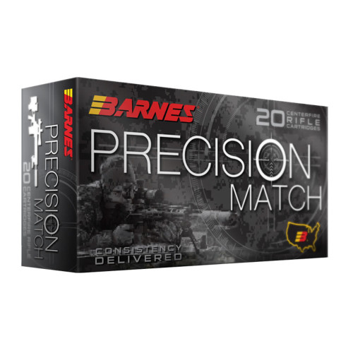 Barnes Precision Match Open Tip Match Boat Tail 112 Grain 6mm Creedmoor 2960 fps 716876651108