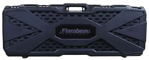 Flambeau Tactical Rifle Case 6500AR Black Polypropylene with Padlock Holes and Mag Pockets