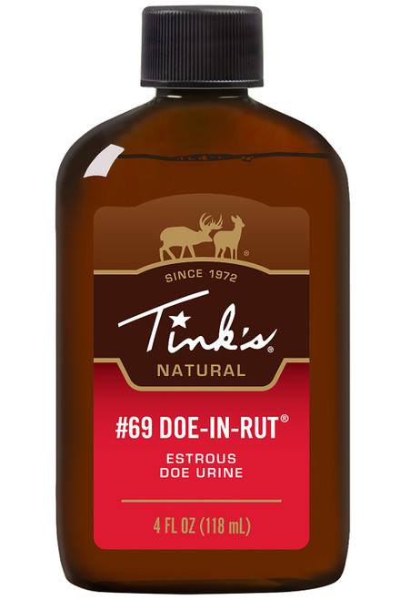 Tinks W6202 #69 Doe-In-Rut Deer Estrus Scent Bottle 4 oz