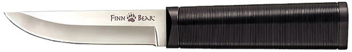 Cold Steel 20PC Finn Bear 4" Fixed Plain 4116 Stainless Steel Blade/Black Polypropylene Handle