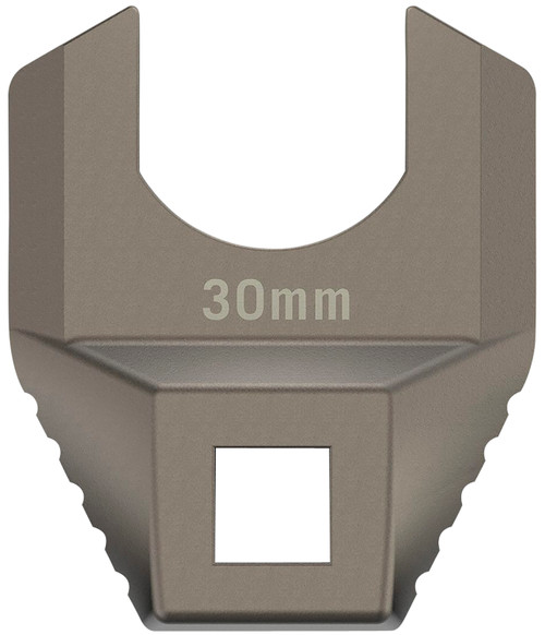 Real Avid AVMF30BNW Master -Fit Barrell Nut Wrench 30MM Titanium Titanium/Stainless Steel AR-Platform Free-Float Handle