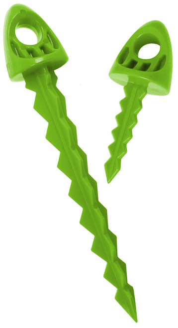 Targettack Llc Targettack Lime Green Polycarbonate Plastic 1"/3" For Paper/Vinyl Targets 12 Pack *Variety