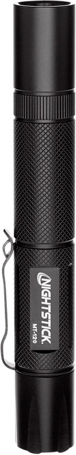 Nightstick MT120 Mini-TAC Black Anodized 200 Lumens White LED