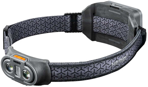 NEBO NEBHLP0015 Einstein 750 Headlamp Gray 5/80/250/750 Lumens White/Red