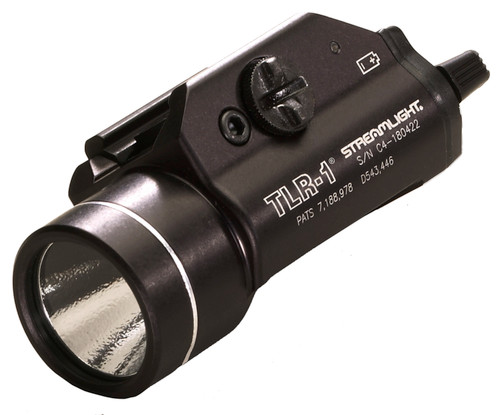 Streamlight 69110 TLR-1 Gun Light Black Anodized 300 Lumens White C4 LED