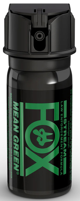 Fox Labs 156MGS Mean Green Capsaicinoids 2 oz Black Spray Features Green Staining To ID Assaliant