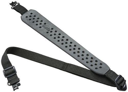 Butler Creek 81060 Black Rubber V-Grip Adjustable Rifle Sling with 1" QD Swivels