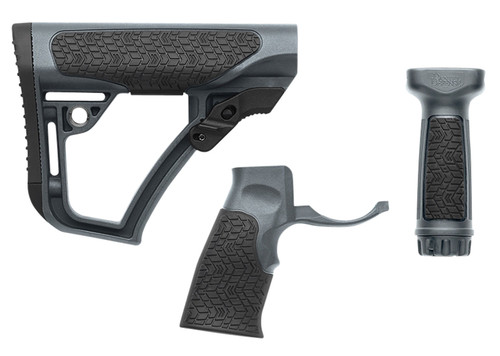 Daniel Defense 2810206145012 OEM Collapsible Daniel Defense Tornado Polymer, Front & Pistol Grip, for AR-Platform with Mil-Spec Receiver Extension (Tube Not Included)