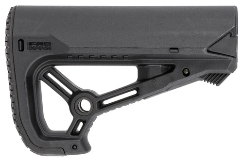 FAB Defense FXGLCORES GL-Core S CQB Optimized Combat Buttstock for AR-15/ M4 Black Fiberglass Reinforced Polymer