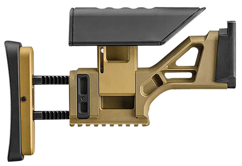 FN SCAR SSR Rear Stock FDE Aluminum Fully Adjustable for 16S and 17S Rifles