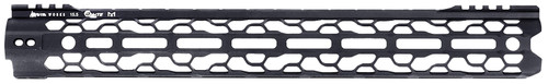 Odin Works F15MLO2 AR-15 O2 Lite 15.5" M-LOK Free-Float Forend Black Aluminum