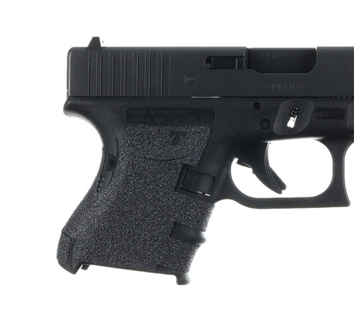 Talon 105G Glock 26/27/28/33/39 Gen3 Adhesive Granulate Grip, Black