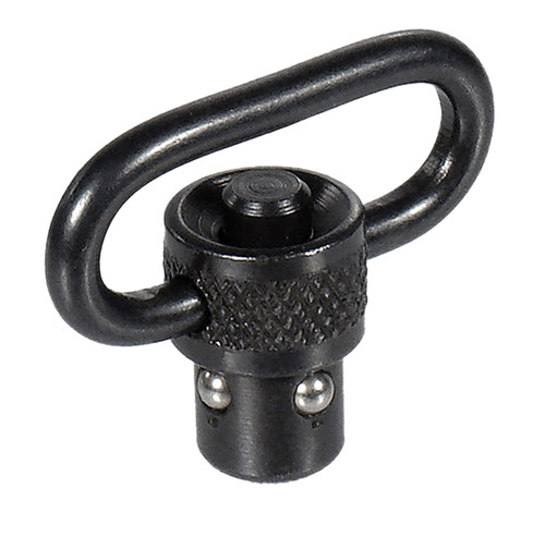 Leapers TLQDSW08A QD Sling Swivel Black 1" Push Button Steel