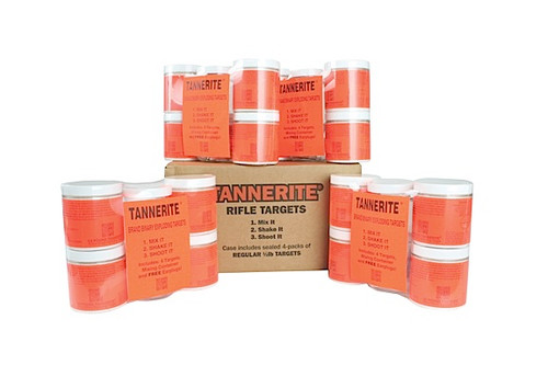 Tannerite 12BR 0.50 lb Impact Enhancement Exploding Targets 16 Pack for Centerfire Rifle