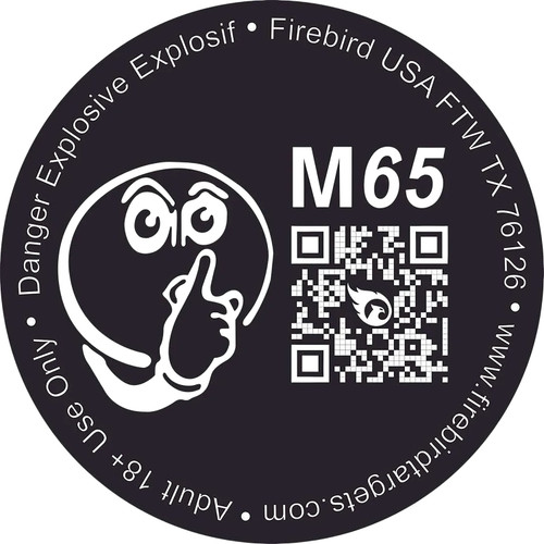 Firebird USA 198168015315 Moderated 65mm 10 Targets